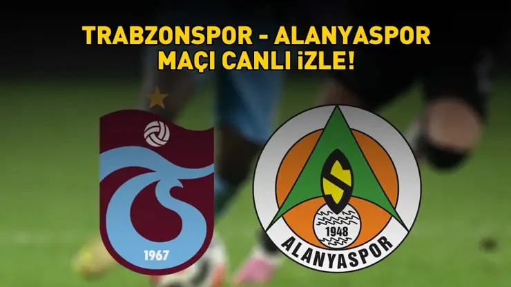 Trabzonspor Alanyaspor Kupa Maçı A Spor'da Canlı