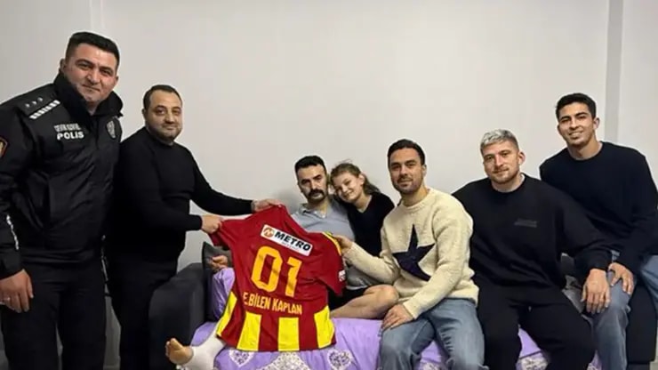 Kayserispor'dan anlamlı hareket: Kahraman Polise Ziyaret