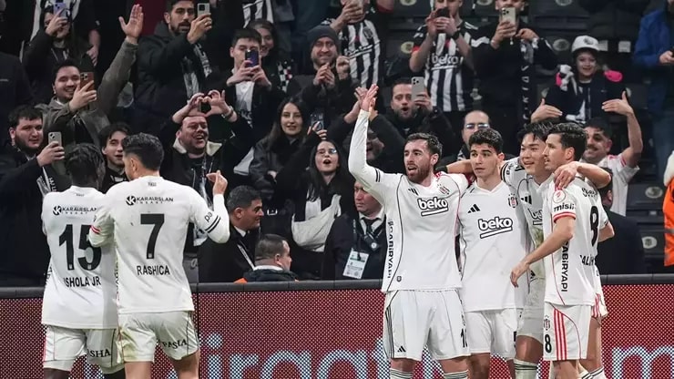 Beşiktaş Türkiye Kupası'nda Çeyrek Finalde!