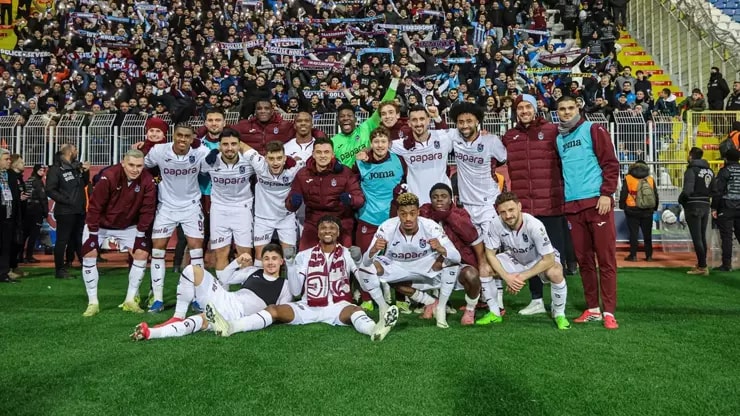 Trabzonspor Süper Lig'de Yeni Yılın Lideri