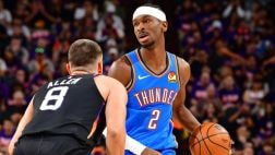 NBA'DE GÖRSEL ŞÖLEN: Thunder, Suns'ı 3-0'a getirdi! Shai Gilgeous-Alexander 42+8 ile coşarken, Dillon Brooks'tan 33+7'lik performans; Booker sahada eridi.