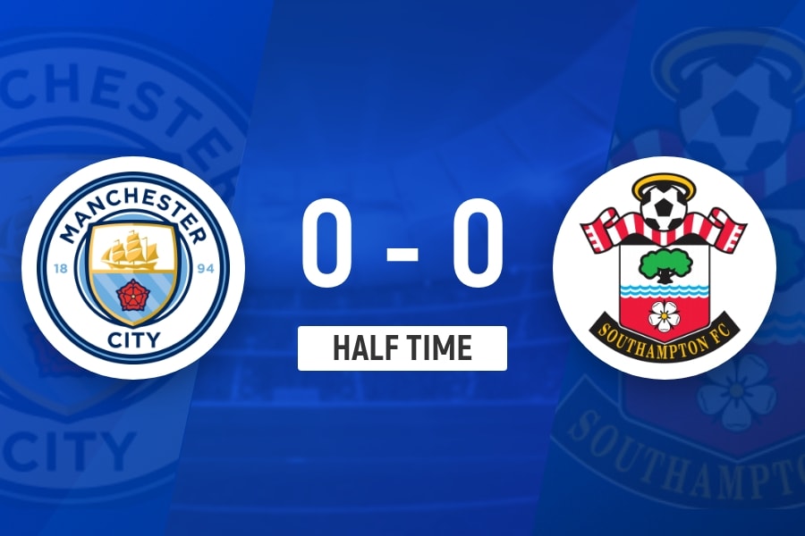 Manchester City ile Southampton Devreye Golsüz Girdi! Ofsayt ve Direkler Takımları Durdurdu.