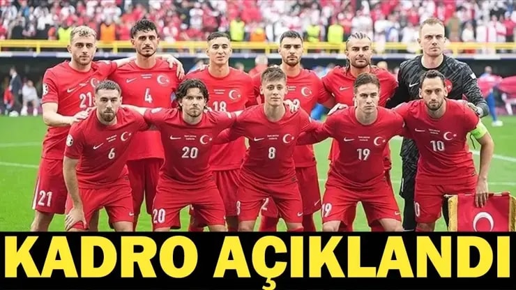 A Milli Takım 2026 Dünya Kupası Kadrosu Belli Oldu
