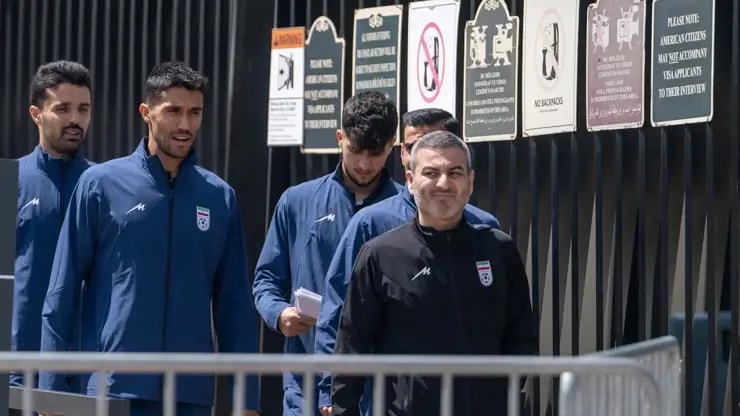İran Milli Takımı'ndan ABD vizesi için Ankara çıkartması