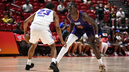 NBA Yaz Ligi'nde Suns, Pistons'ı devirdi: Maluach 23+15, Keshad Johnson 22+8!