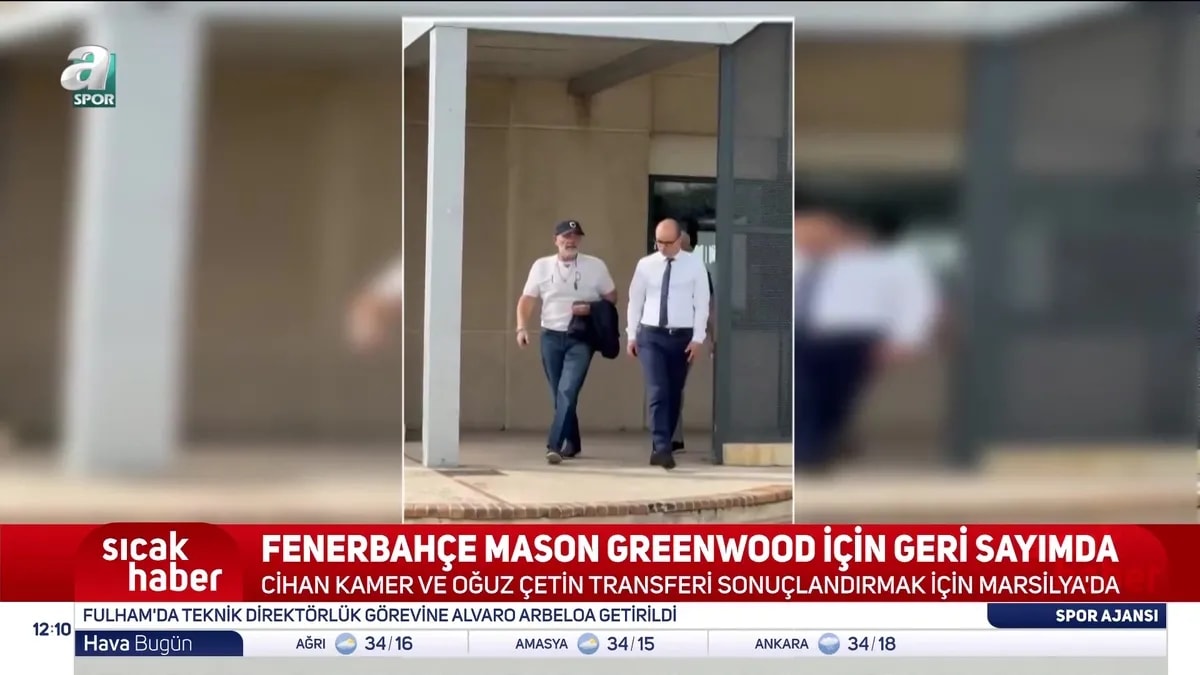 Fenerbahçe Yönetimi, Mason Greenwood Transferi İçin Marsilya'da Harekete Geçti