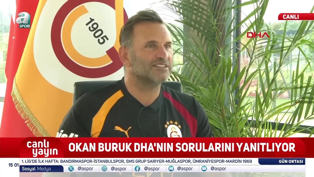 Okan Buruk'tan Galatasaray Transfer Çalışmaları Hakkında Önemli Açıklama