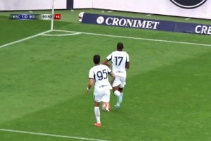 İnter'den Geri Dönüş Şovu! Diouf, Karlsruher'i Duble ve Süper Golle Yıktı: 2-1