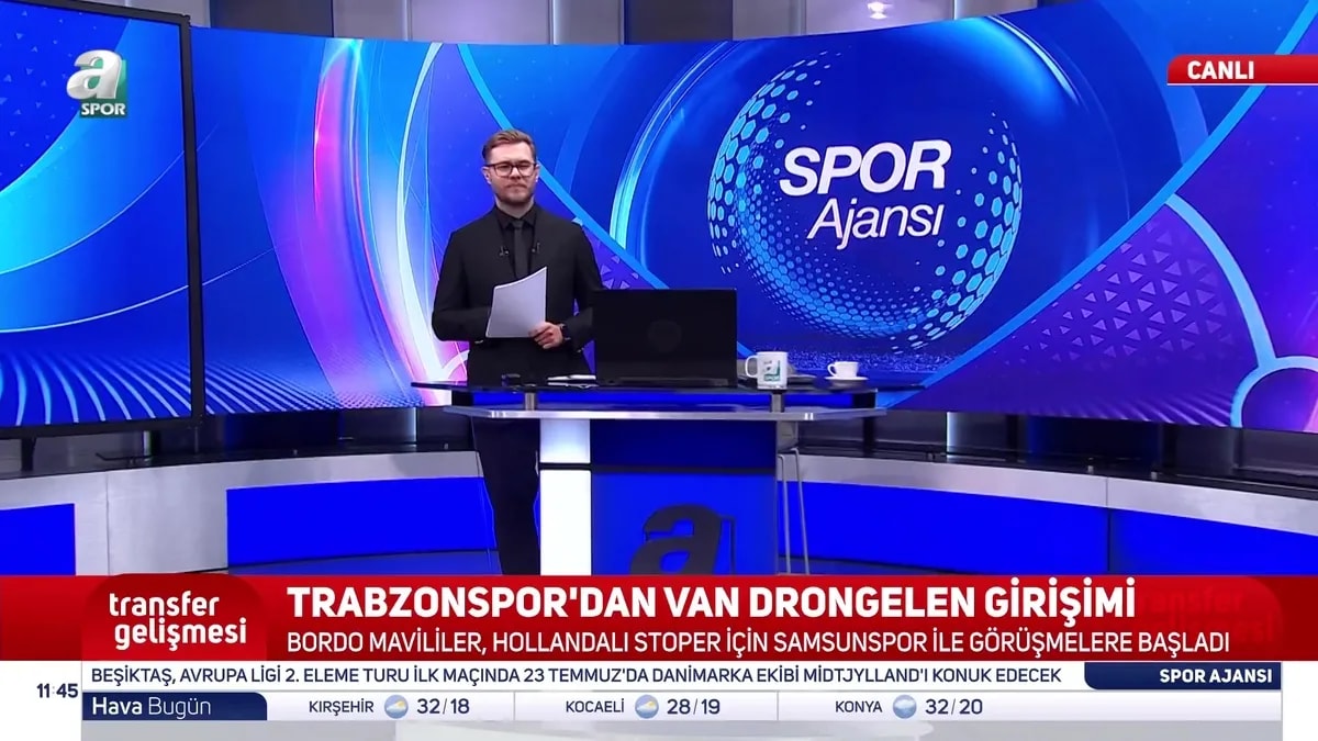 Trabzonspor'dan Savunma Hamlesi: Rick van Drongelen Gündemde