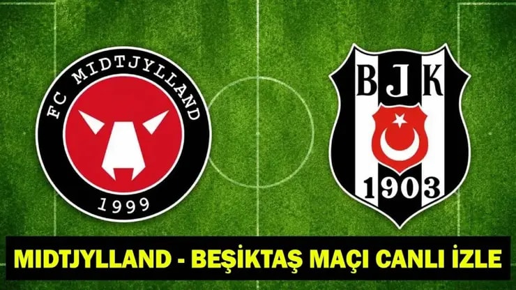 Beşiktaş'ın Midtjylland maçı! Canlı yayın şifreli mi, şifresiz mi?