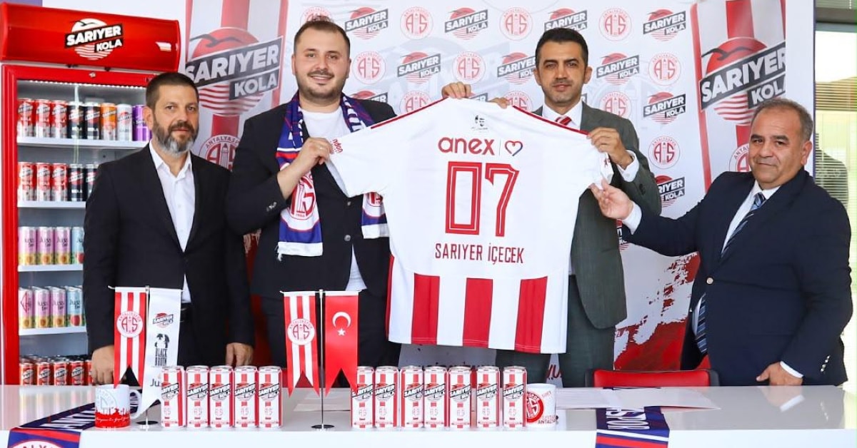 Antalyaspor, Sarıyer Kola ile Resmi İçecek Sponsorluğu Anlaşması İmzaladı