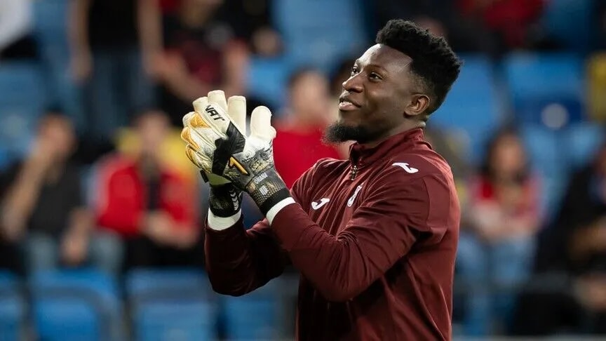 Trabzonspor, Kaleci Andre Onana'nın Kiralık Sözleşmesini Bir Yıl Uzattı
