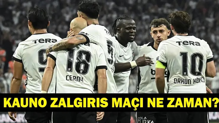 Beşiktaş Zalgiris Avrupa Ligi maçı: Ne zaman, saat kaçta, hangi kanalda?