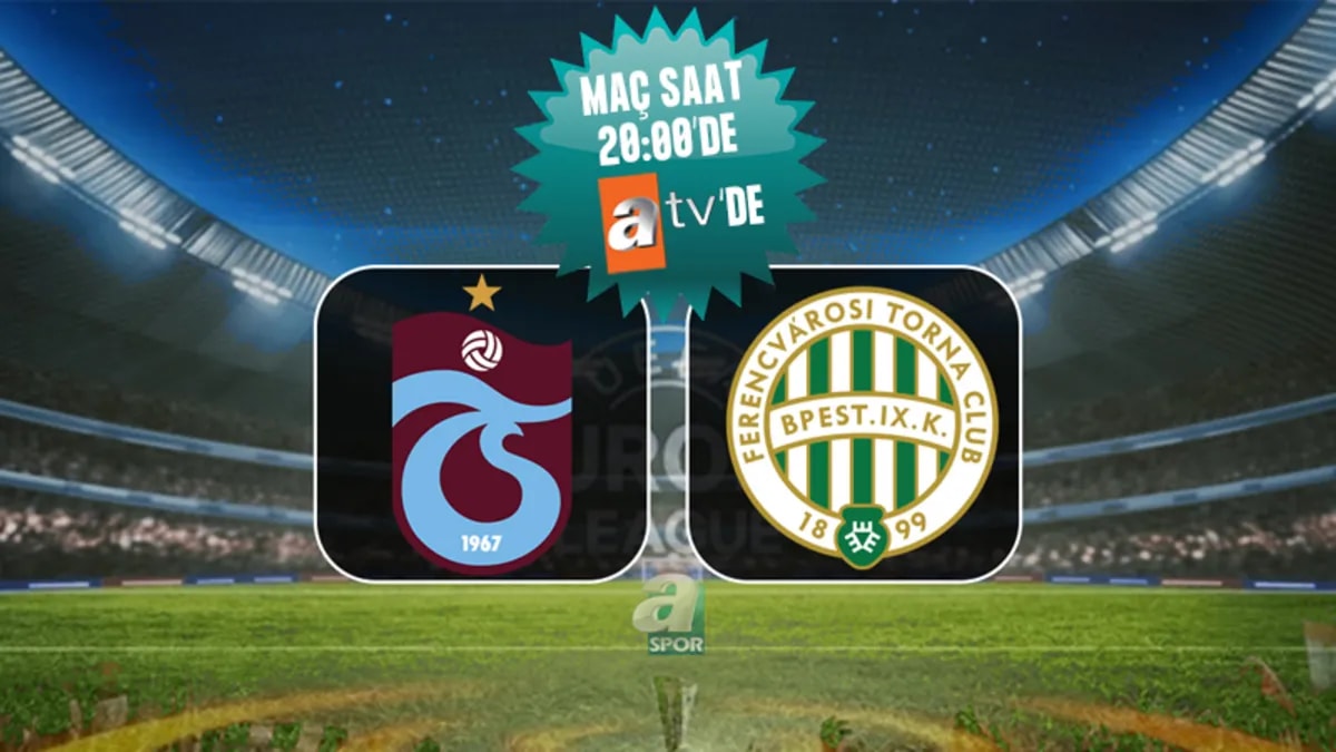 Trabzonspor, Avrupa Ligi Play-Off Turunda Ferencvaros'u Ağırlıyor