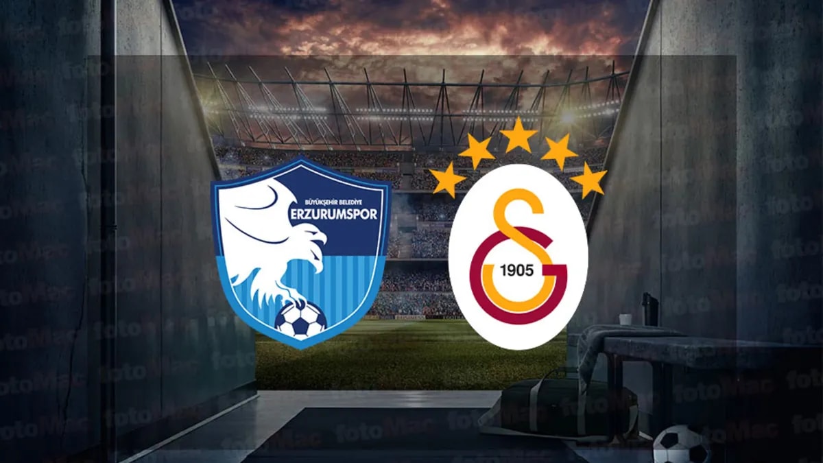 Galatasaray, Süper Lig'in 2. Haftasında Erzurumspor FK Deplasmanında