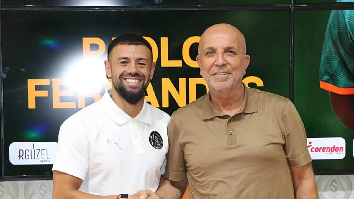 Corendon Alanyaspor, Paolo Fernandes'i Sezon Sonuna Kadar Kiraladı