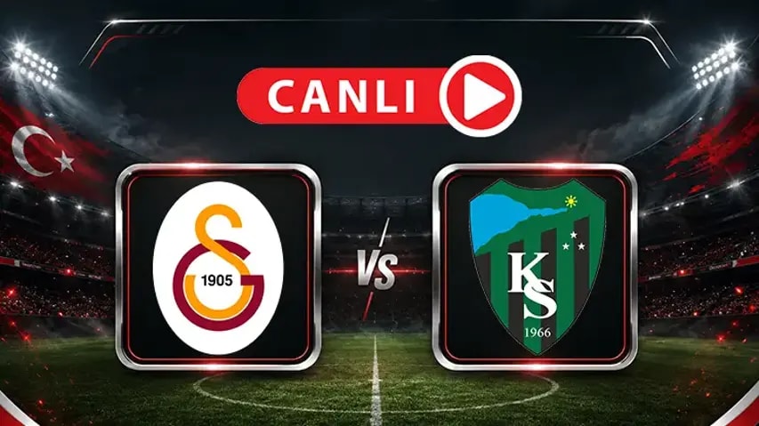 Galatasaray - Kocaelispor CANLI ANLATIM: Aslan 3 puan için sahada
