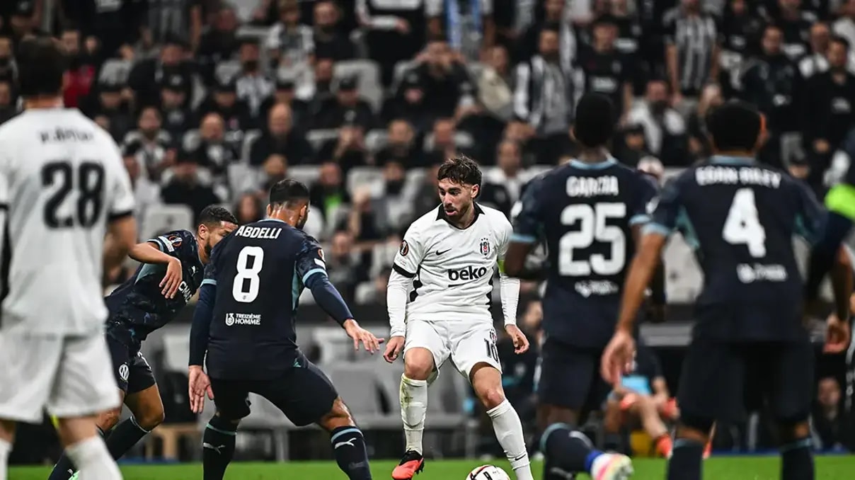 Beşiktaş'tan Marsilya'ya Avrupa dersi: Kartal 4-1 uçtu