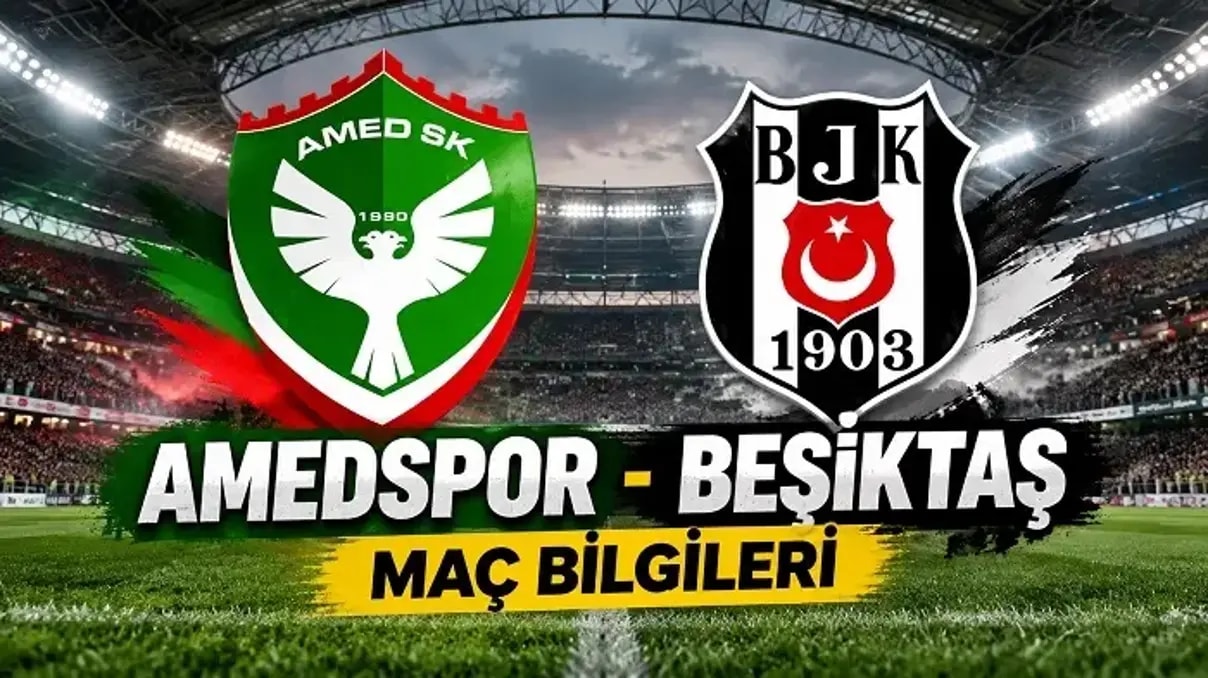 Beşiktaş Amedspor maçı ne zaman saat kaçta hangi kanalda? İşte canlı yayın bilgileri