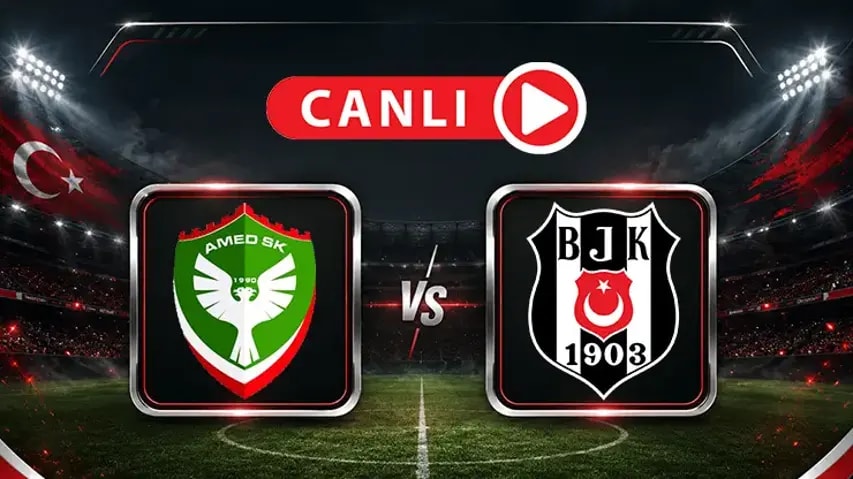Amedspor Beşiktaş Kritik Maç Canlı Anlatım
