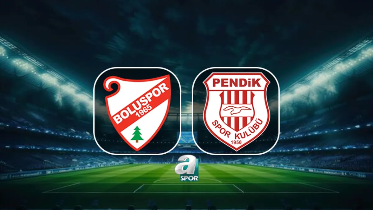 Trendyol 1. Lig: Boluspor-Pendikspor Maçının Yayın Bilgileri Merak Konusu