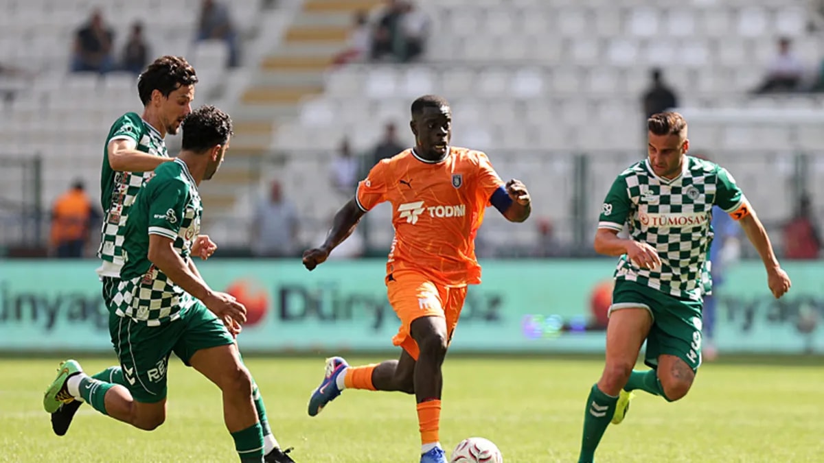 Konyaspor ve Başakşehir Yenişemedi: Yeşil-Beyazlılar Ligde Geride Kaldı