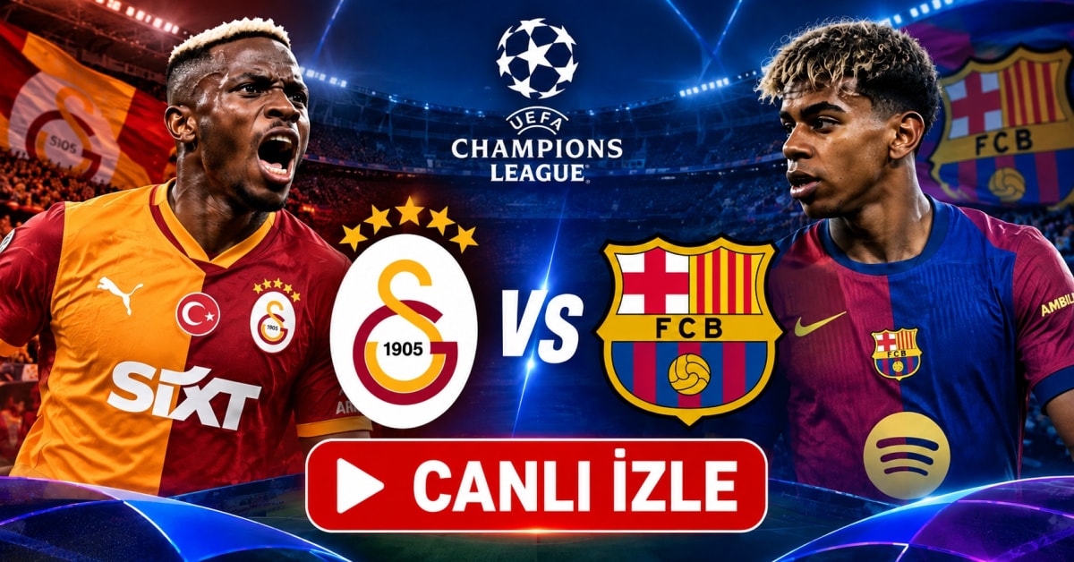 Galatasaray-Barcelona Şampiyonlar Ligi Randevusu: İlk Puan Hedefi