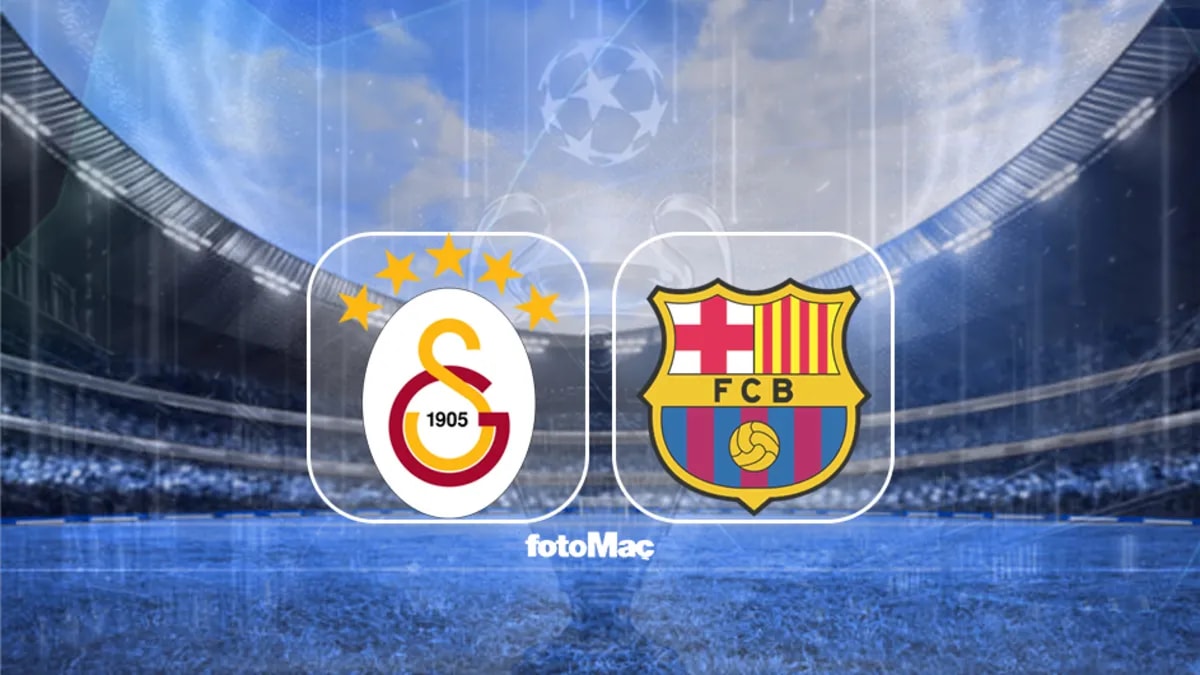 Galatasaray-Barcelona Şampiyonlar Ligi Maçı: Osimhen ve Lewandowski Sahada