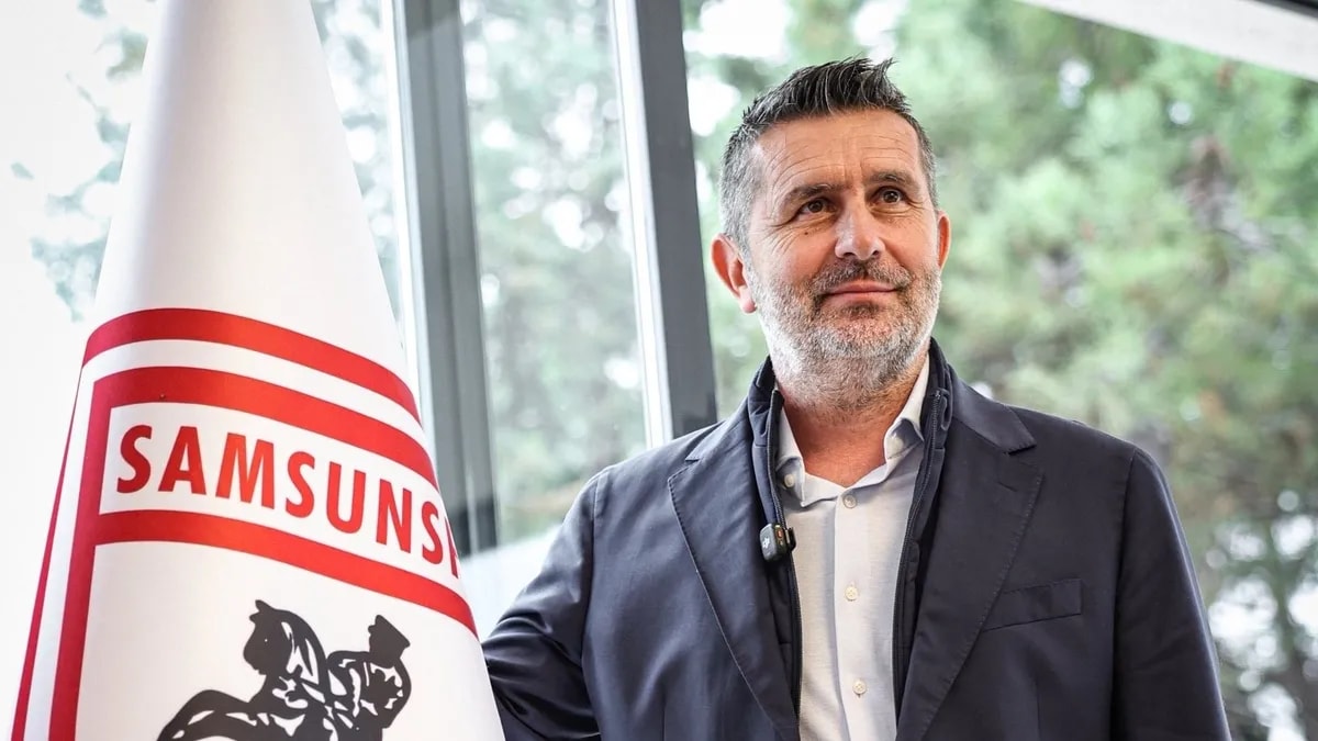 Samsunspor'da Nenad Bjelica dönemi resmen başladı: Sezon sonuna kadar imza