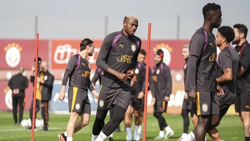 Galatasaray, Lille maçı öncesi kamp kadrosunu ve hazırlıklarını tamamladı