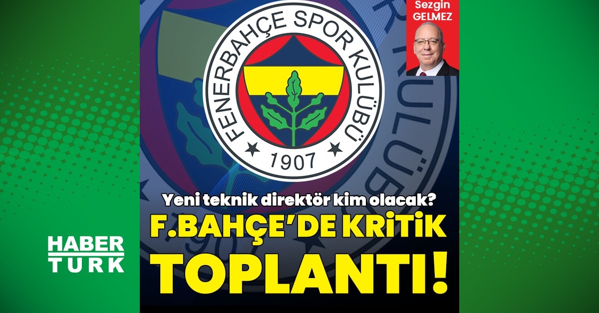 Fenerbahçe'de Kritik Transfer ve Teknik Direktör Toplantısı!