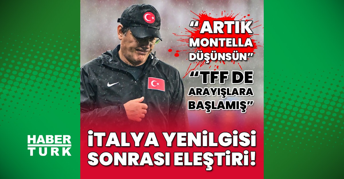A Milli Takım İtalya Karşısında Ağır Yara Aldı: Montella Eleştirilerin Odağında, TFF Arayışlara Başladı
