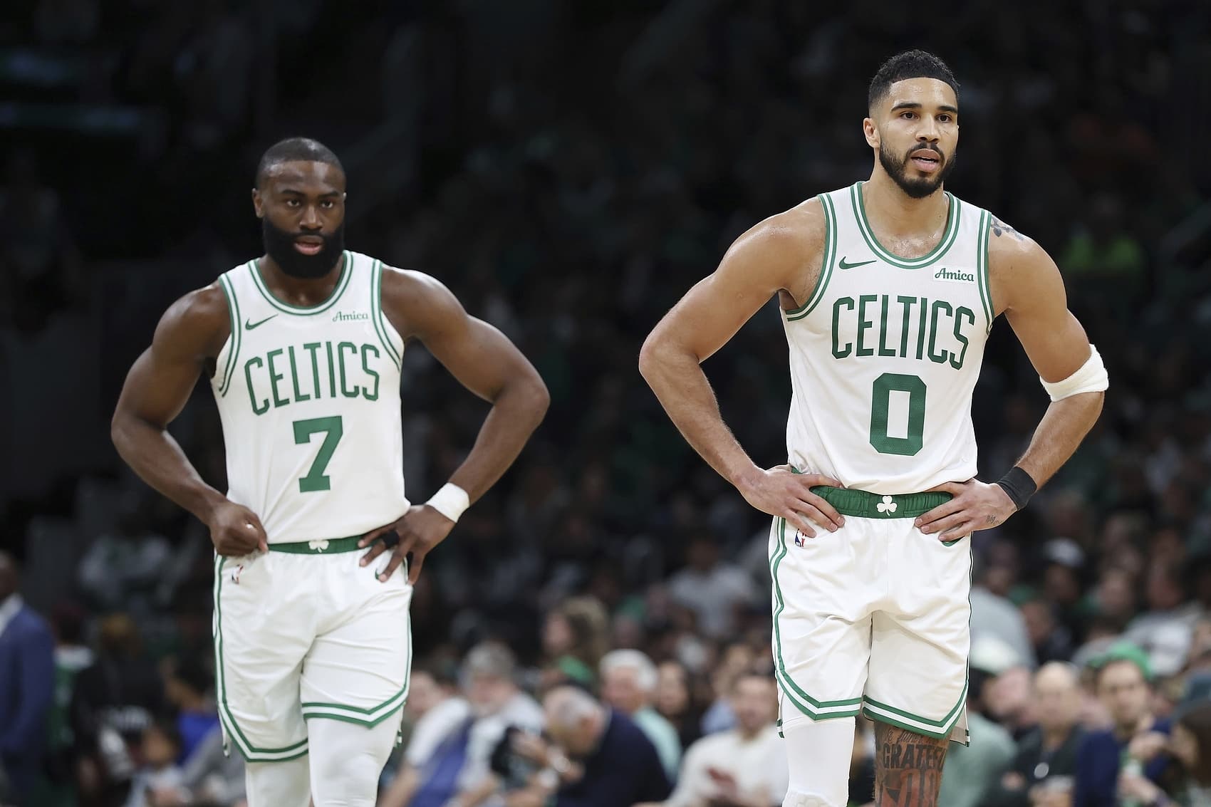 Tatum'a göre Brown yeni sezonda daha fazla sorumluluk alabilir, sorun değil