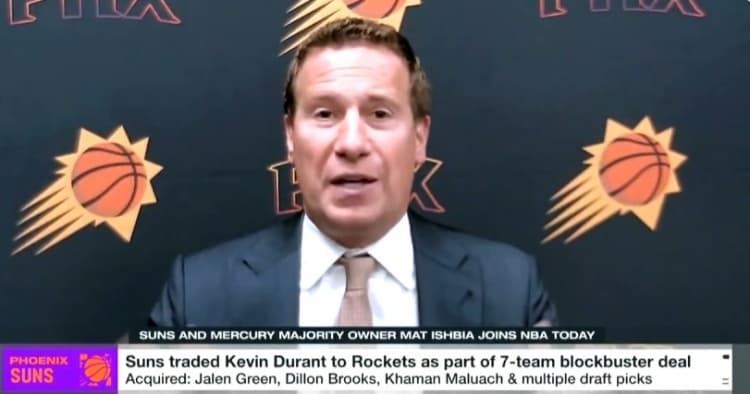 Phoenix Suns Sahibi Takas Hakkında Konuştu: Durant ile İşler Yürümedi, Beş Oyuncudan Memnunuz