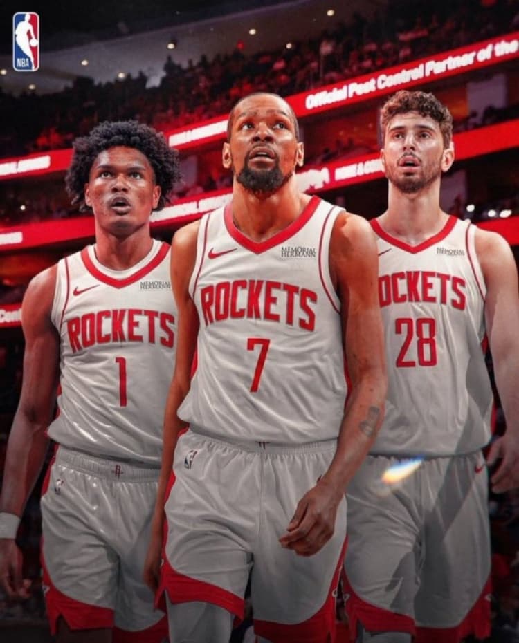 Ünlü Yorumcu: Durant'in Hücum Gücü, Rockets'ın Oyun Kurucu Gelişimine Zaman Kazandıracak