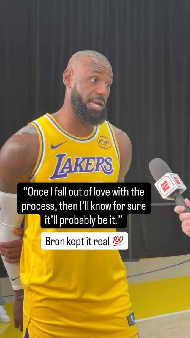 LeBron James: Hazırlık Sürecinden Keyif Almamaya Başlarsam Emekli Olurum