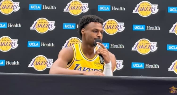 Bronny James: Yeni Sezonda Sahada Kalmak İçin Her Fırsatı Değerlendireceğim