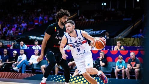 EuroBasket: İzlanda, Helgason'un Çabasına Rağmen Belçika'ya Yenildi
