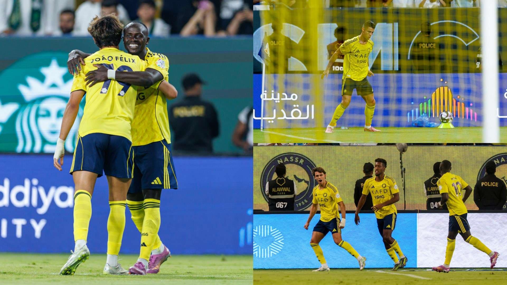 Al Nassr'dan Gol Ziyafeti: Ronaldo ve Felix'ten İkişer Gol