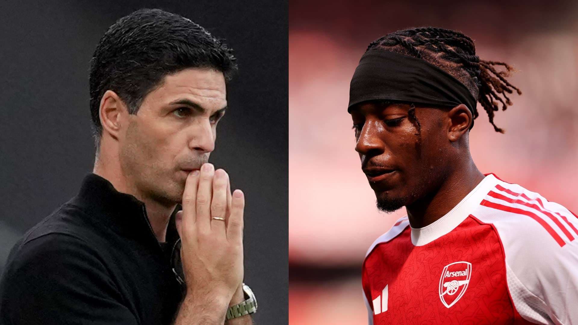 Arsenal, Madueke sakatlığıyla sarsıldı Arteta ilk yarıda oyundan alma nedenini açıkladı