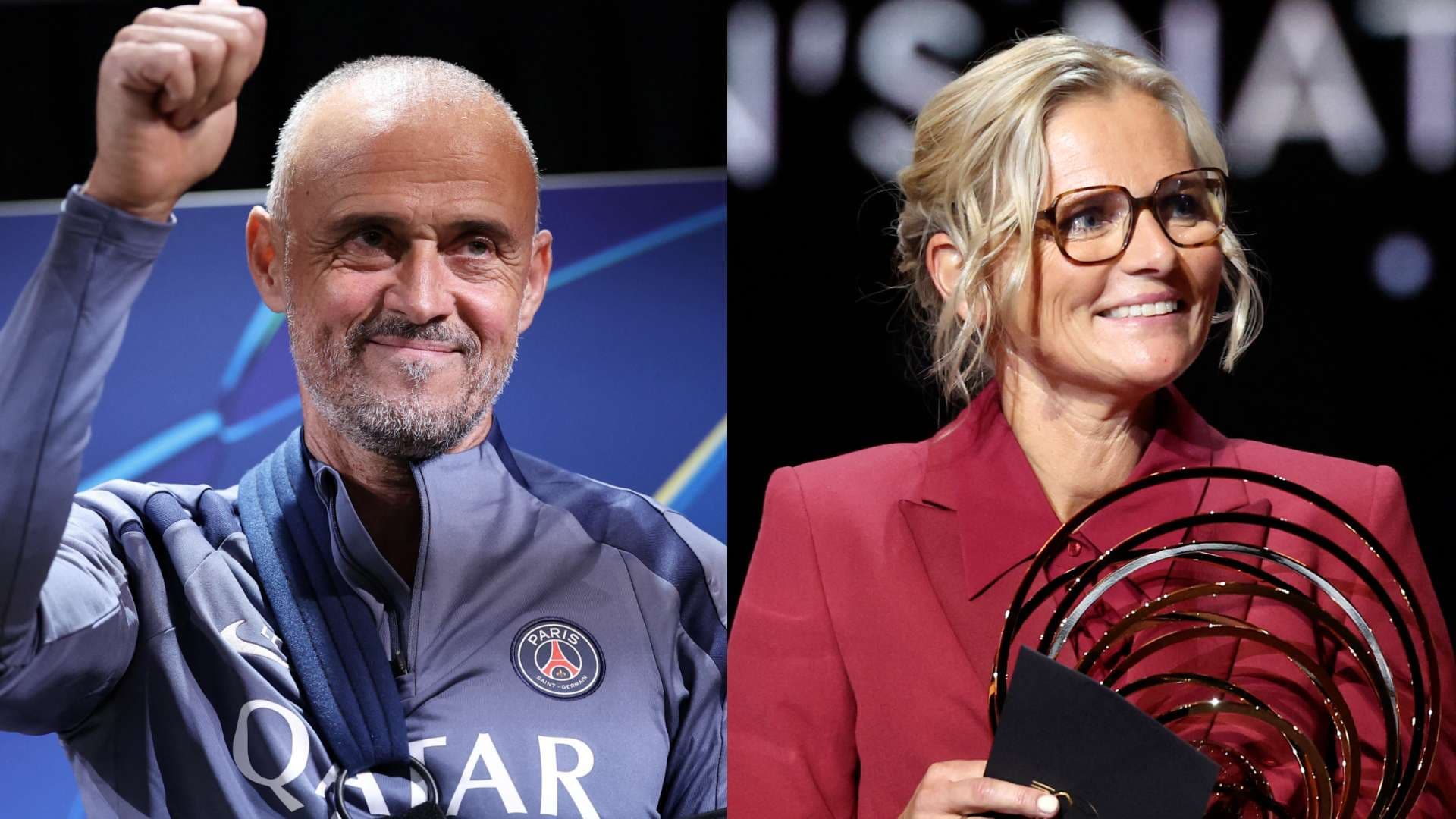 Enrique ve Wiegman Ballon d'Or'da Yılın Teknik Direktörü Ödüllerini Aldı