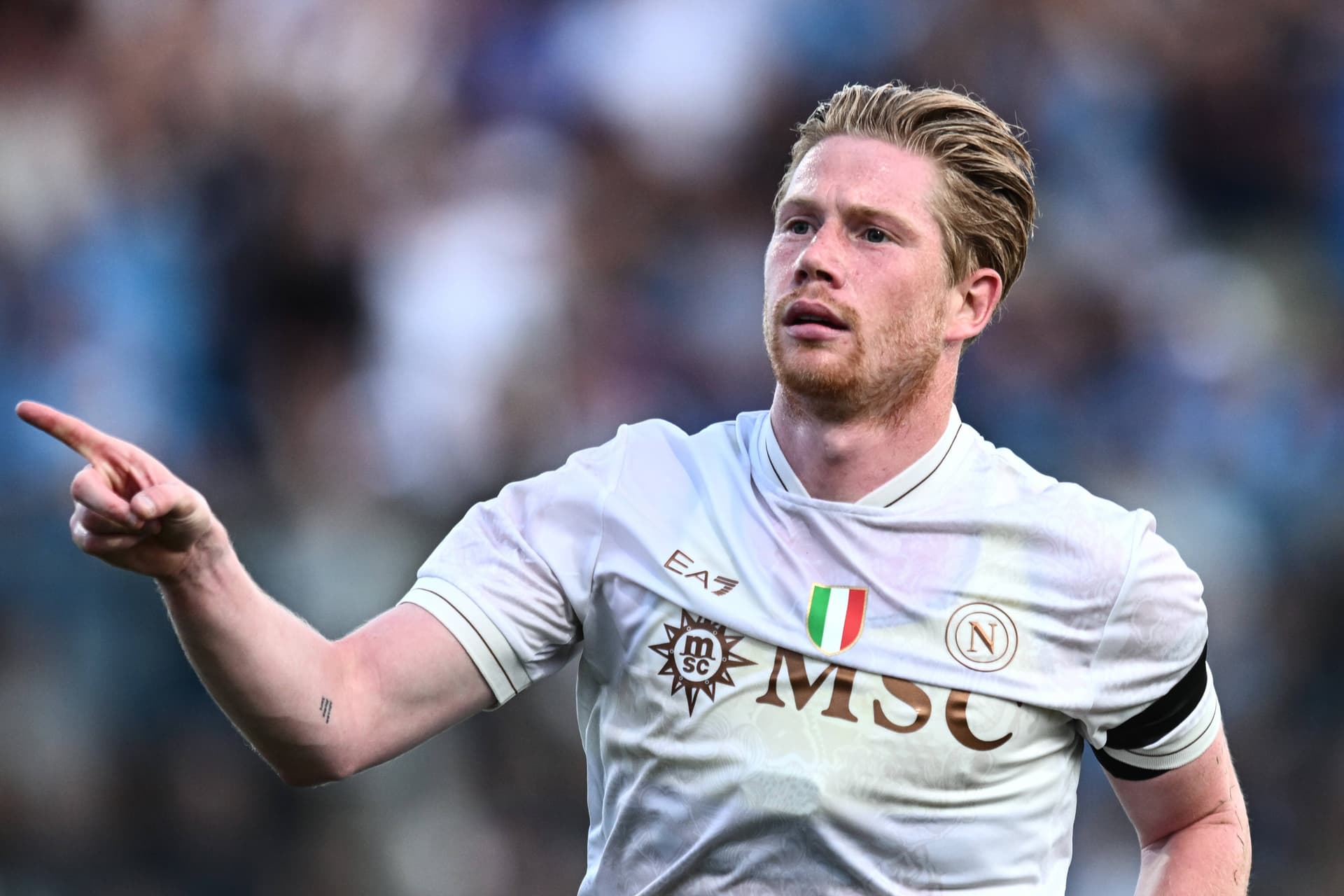 De Bruyne: Garcia, Lukaku'ya kaptanlık bandını milli takımın istikrarı için verdi dedi