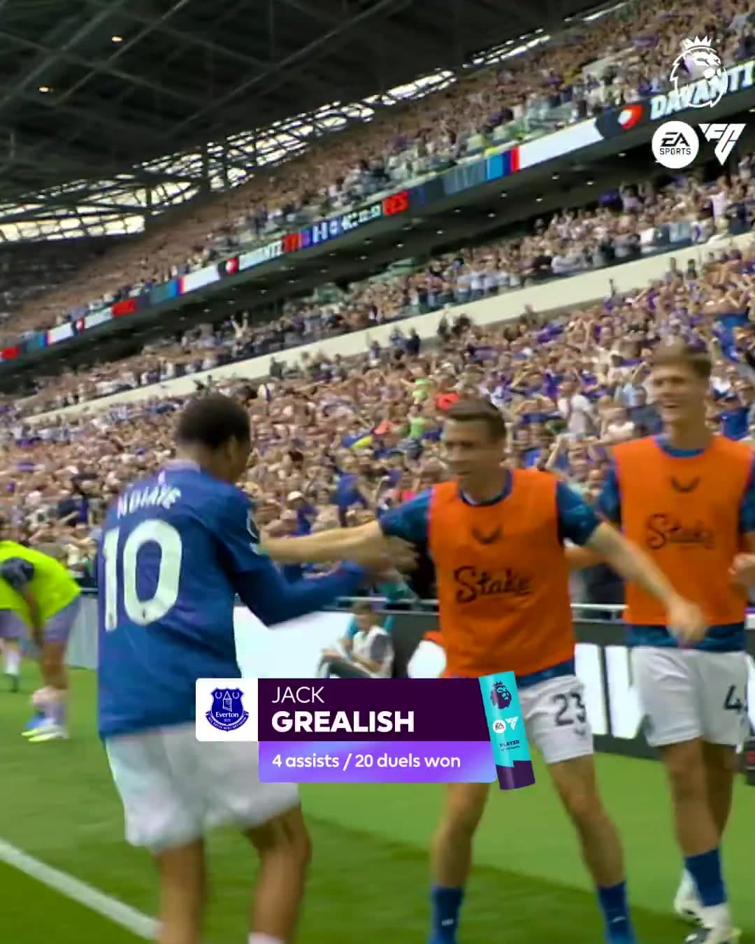 Resmi: Jack Grealish, Premier Lig'de Ağustos Ayının Oyuncusu Seçildi
