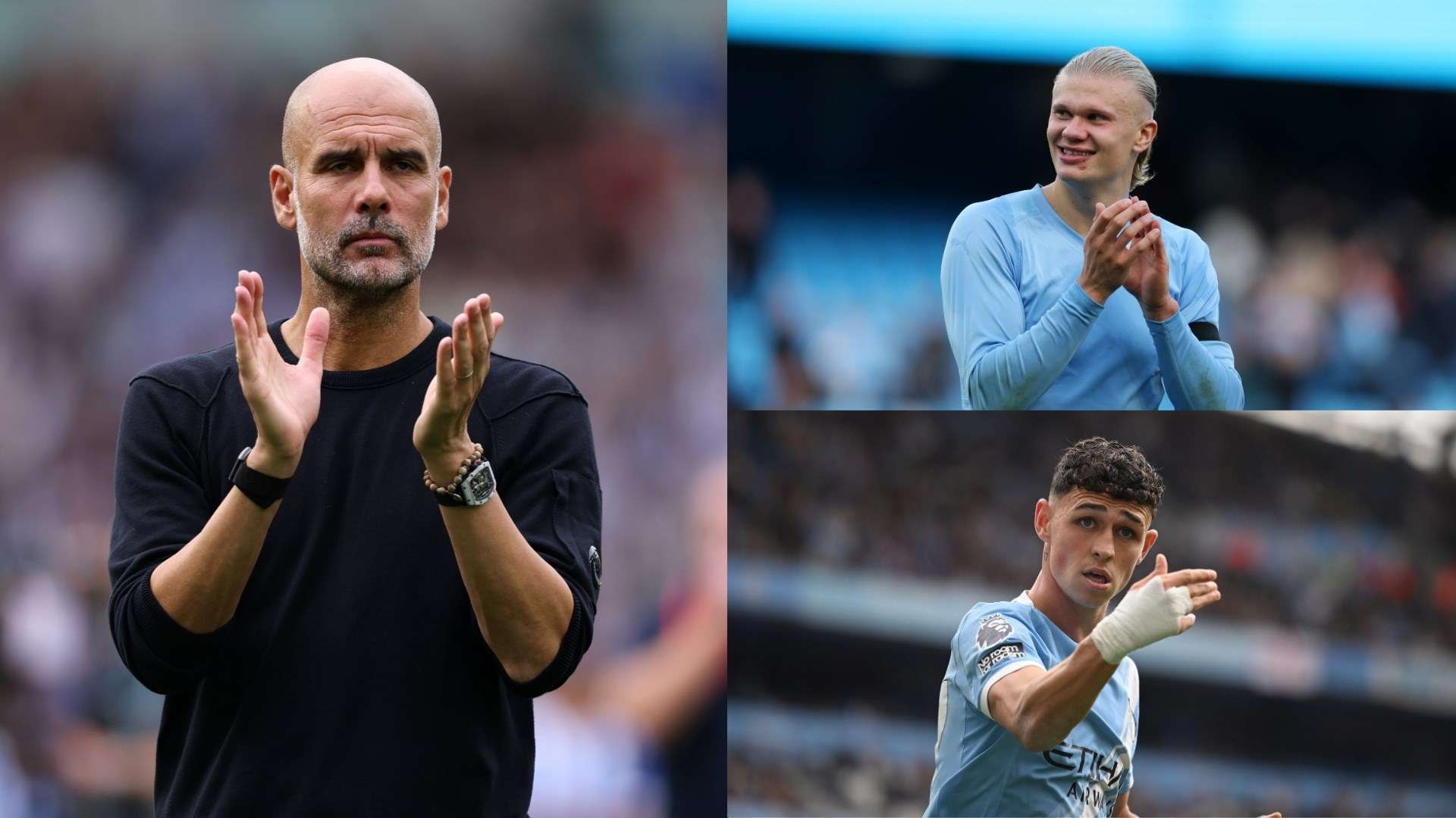 Guardiola Haaland'a Hayran, Foden'ı Övdü