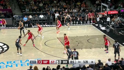🏀 Hazırlık Maçı: Brooklyn Nets, Hapoel'i Farklı Yendi