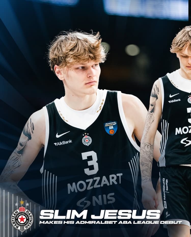 Mourning Belgrad Partizan formasıyla ilk maçına çıktı, 17 dakikada 7 sayı attı