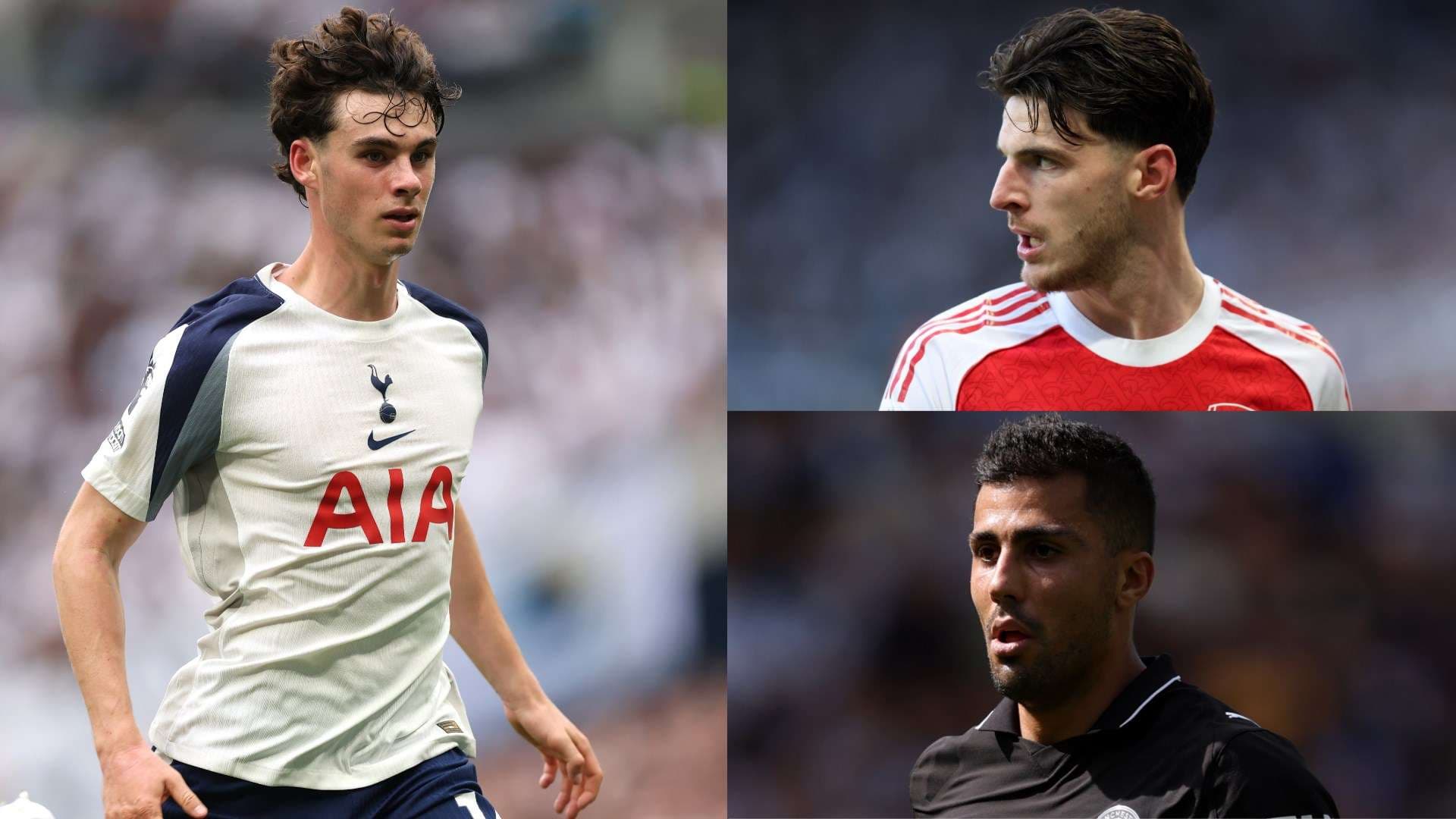 Frank, Tottenham'ın yıldızının Rodri ve Rice kadar potansiyelli olduğunu iddia etti