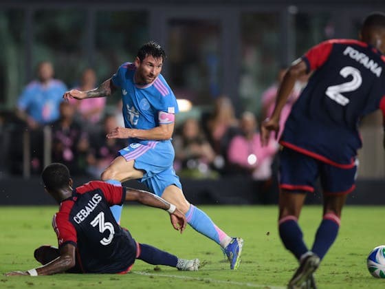Messi'den New England Karşısında Zekice Hareketler