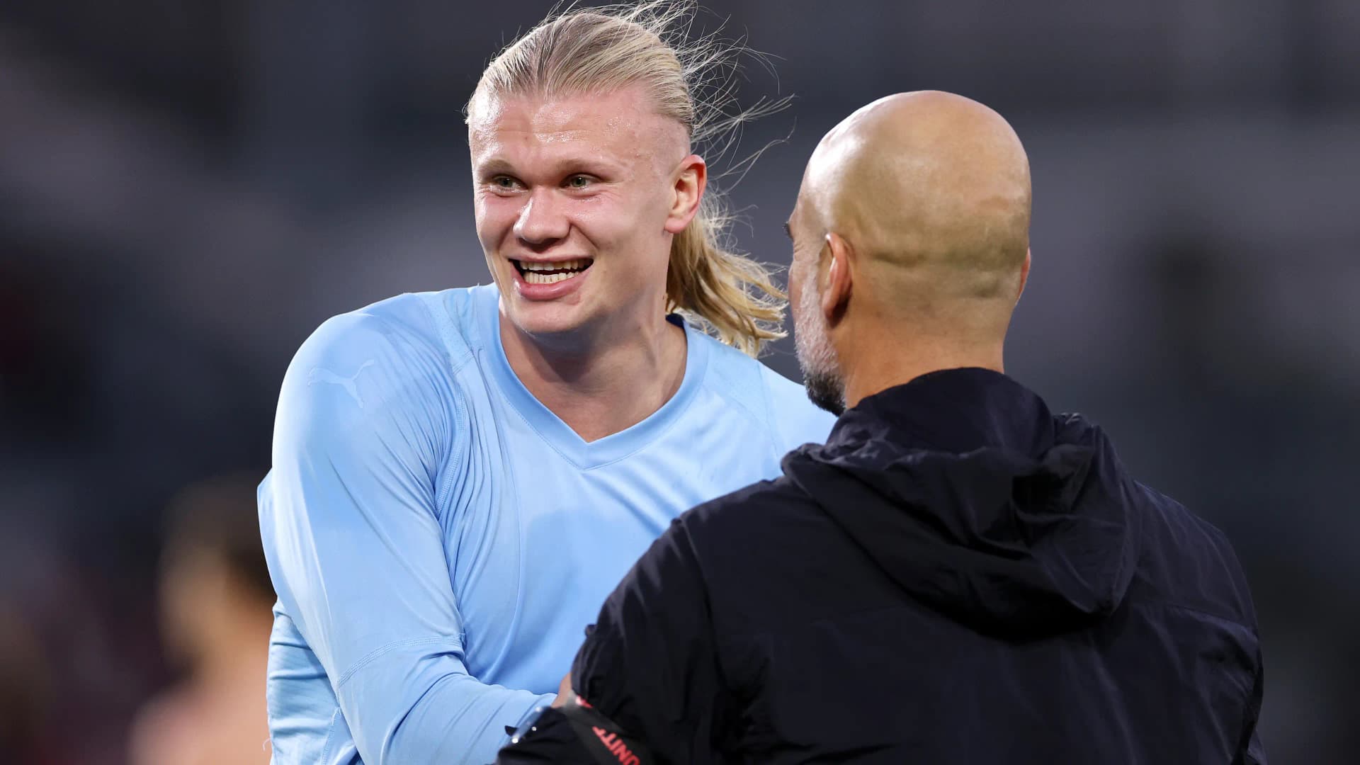 Guardiola, Brentford Galibiyetinin Ardından Haaland ile Yaptığı Görüşmeyi Açıkladı
