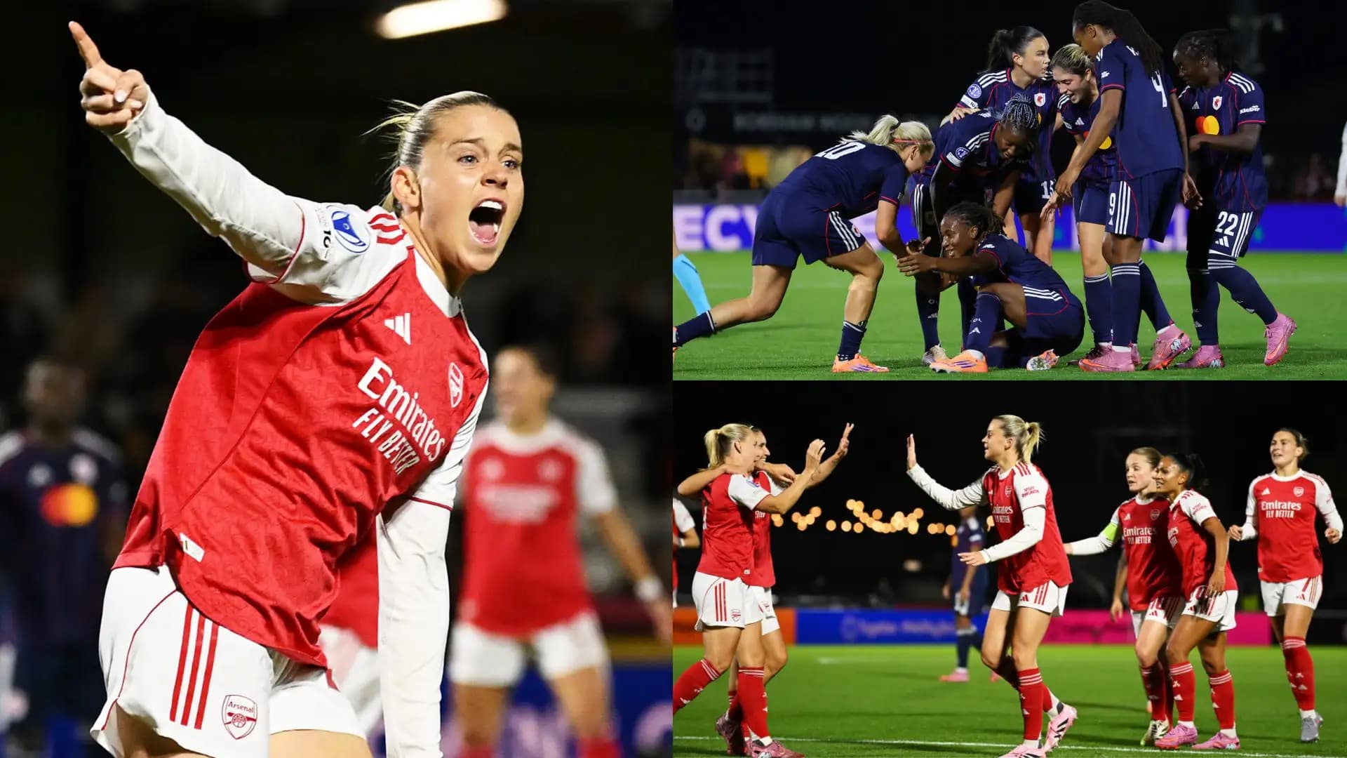 Russo'nun golü Arsenal'i Şampiyonlar Ligi'nde kurtarmaya yetmedi
